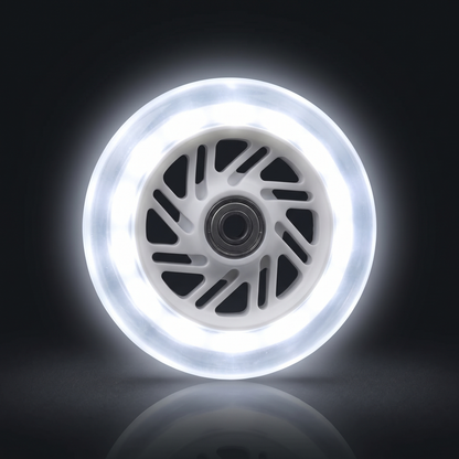 Rueda LED GlowRush color Blanco