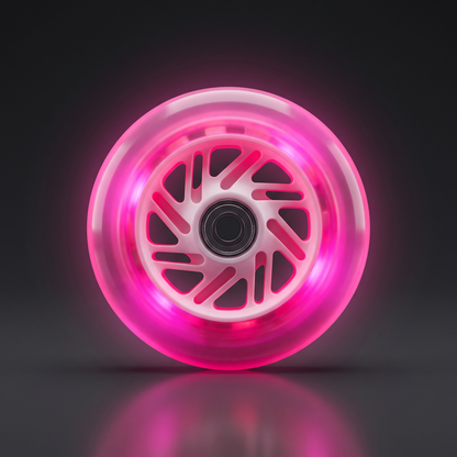 Rueda LED GlowRush color Rosa