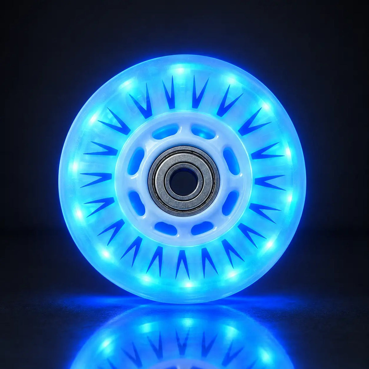 Rueda GlowRush Flash azul